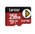 Lexar 256GB PLAY PRO microSDXC Express Card - High performance, up to 900MB/s read and 600MB/s write
